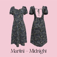 POKEE MARTINI DRESS เดรสเว้าหลังแขนตุ๊กตา 💐🩰(มี4สี)