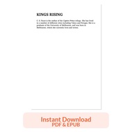 Kings Rising - C.S. Pacat | Ebook EPUB | Romance Fantasy Adventure BookTok | Instant Download