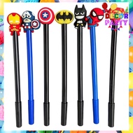 DP Super Hero Gel Character Pen Hero Character Pen Cute Gel Ink Pen 3D Superhero Character Stationer