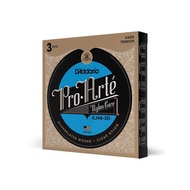 Combo of 3 sets of Classical Guitar strings - D'Addario EJ46-3D (3 sets EJ46) - Hard Tension, Clear 