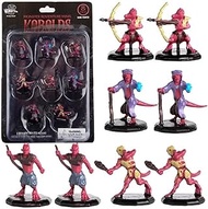 Monster Protectors 8 Fantasy Kobold Mini Figures- All Unique Designs- 1" Hex-Sized Compatible with D