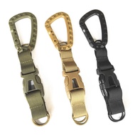 Men Outdoor Fitness Tactical Climbing Belt Hook