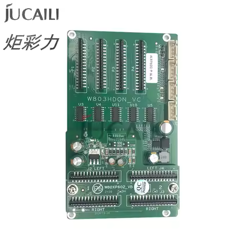 Jucaili Wellprint xp600 2 heads board kit W802TOA3-VC Version W803HDON-VC xp600 double head UV flatb