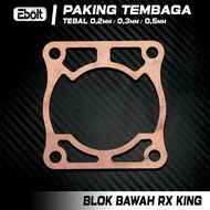 PERPAK GASKET PAKING PACKING BLOK BAWAH RX KING GASKET BLOK BAWAH RX KING BAHAN TEMBAGA