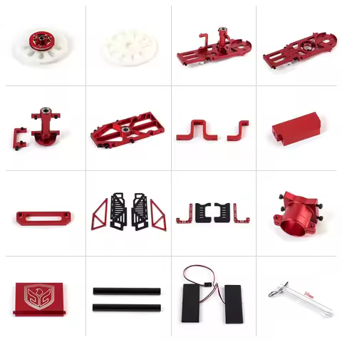 JCZK 300C Helicopter Parts All Series Aircraft RC Helicopter Model Replacement fuselage Parts 300C-A