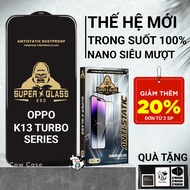 Toughened Oppo K13 Turbo, K13 Turbo Pro Cowcase full screen | Screen protector for Oppo