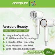 ACERPURE BEAUTY HD1 - ICONIC HAIR DRYER - PEARL WHITE - ( HD1-HD364-10W )