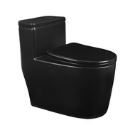 BATH&BATH BT-4060Bสุขภัณฑ์ชิ้นเดียว4.5L REVOLVE ดำ