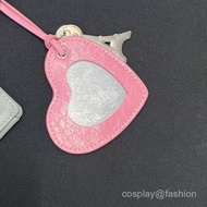 Retro rodeo Lock Keychain/Trendy Bag Pendant/Metal Letter Love Heart Pendant