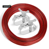 100ft Pool Cover Cable & 2 Winch Suitable for Above Ground Swimming Pool for Securing Above Ground S