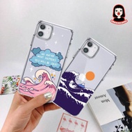 PRINTING ANTICRACK WAVE case oppo a58 4g a98 a78 a58 4g a57 2022 a17 6 pro a16k a16e A76 A96 4G RENO