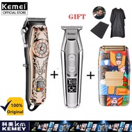 Kemei KM-2617 + KM5027 + KM1102H Professional Cordless Electric Lasting Life Fashion Adjustable Elec