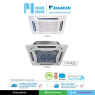 (DELIVERY FOR KL &amp; SGR ONLY) DAIKIN FFC25A FFC35A FCC50A FCC60A 1.0HP-2.5HP R32 NON INV WIFI CEILING CASSETTE AIR COND