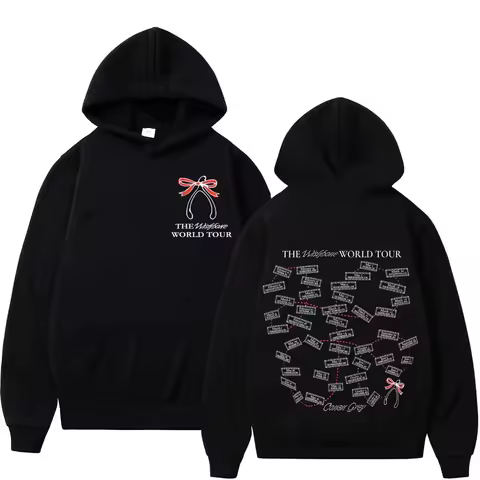 Conan Gray Wishbone World Tour 2026 Print Hoodie Men Women's Fashion Pullover Loose Casual Hip-hop W