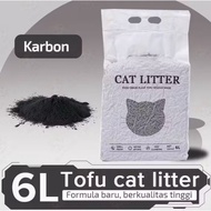 Tofu Cat Litter Carbon 6L for Cat Litter