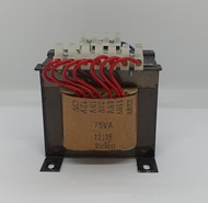 Relco Step Down Transformer 1Phase 75va Multi Voltage