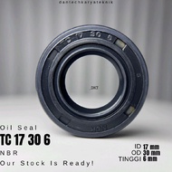 Seal TC 17 30 6 Front Gear Seal SUZUKI Shogun, Smash, Kharisma, Kirana - TC 17*30*6 Original TC 17x3