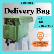 V2 SG 48L Food Delivery Bag Delivery Food Beg Penghantaran Makanan Sling Bag Rider Motor Beg Grab Fo
