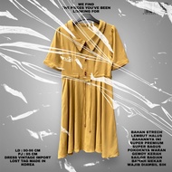 DRESS IMPORT KOREAN DRESS/MUSTARD DRESS/SAILOR DRESS/DRESS a LINE KOREAN STYLE/BKK DRESS VINTAGE STY