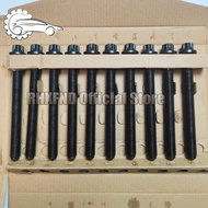 CYLINDER HEAD BOLT SET 1.9D F8Q F9Q For Renault CLIO KANGOO MEGANE / GRAND EXTRA R19 NISSAN INTERSTA