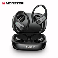 Monster AuraFit X05 In-Ear OWS Wireless Earphones Air Conduction Sports Headphone IPX7 Waterproof Bl