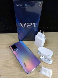 Handphone Vivo V21 Ram 8/128 Second masih mulus garansi resmi ORI Indonesia