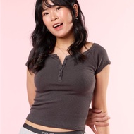 6IXTY8IGHT ALMA, Henley Top TP11877