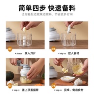 Multifunctional Garlic Chopper for Home Use Cordless Garlic Grinder Multifunctional Vegetable Choppe