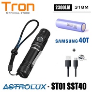 - BINTANGEAST ASTROLUX ST01 / MATEMINCO T01S SST40 2300 LUMEN 421M SENTER LED EDC