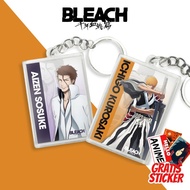 GANTUNGAN Bleach keychain/anime keychain/bleach keychain/anime keychain/ichigo kurosaki/aizen