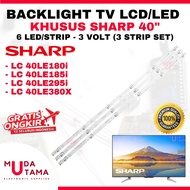 SHARP 40 INCH LCD TV BACKLIGHT LC40LE180i LC40LE185i LC40LE295i LC40LE380X - SHARP LC-40LE180i TV BA