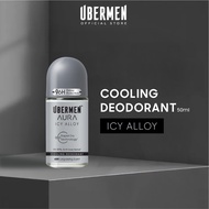 [NEW LAUNCH] 96 Hours Odour Protection Ubermen Aura Deodorant Roll-On Icy Alloy 50ml