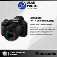 Panasonic Lumix S5 II S5II S5M2 Mirrorless Camera Body & 20-60mm Lens | Panasonic Singapore Warranty
