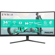 GAMING MONITOR EVNIA 34M2C3500L/67 34" VA WQHD 180Hz 1ms Curve PHILIPS (GAMING MONITOR)