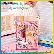 Mypink 6in1 Stationery Set 3D Cartoon Handheld Stationery Set Children's Learning Gift Box Learning 