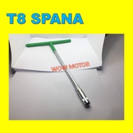T8 SPANA TOOL T-8 T SPANA 8MM SPANA TOOL SPANA TOOL T8 TOOL SPANA T 8 SPANA TOOL 8MM SPANA BOSSKU