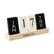 Aesthetic Perpetual Calendar Kalendar Meja SSF