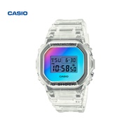 Casio DW-B5600G เลเซอร์สีรุ้งไล่ระดับสำหรับทั้งหญิงและชายสี่เหลี่ยมขนาดเล็กสันทนาการ G-SHOCK DW-5600นาฬิกากีฬา