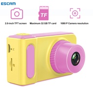 【ลดล้างสต๊อค】ESCAM กล้องถ่ายรูปดิจิตอล กล้องถ่ายรูปเด็ก กล้องถ่ายรูป Digital Camera For Kids Camera เด็กธรรมดาดิจิตอล Anti-Falling SLR กล้องการ์ตูน Camera Photo