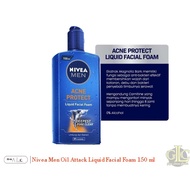 Nivea Men Oil Attack Liquid Facial Foam 150ml