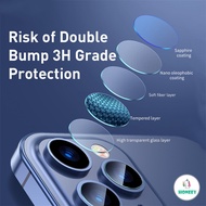 ฟิล์มป้องกันเลนส์กล้องถ่ายรูปอัญมณี0.25มม. สำหรับ IPhone 11 12 13 14 Pro Max เลนส์หลังเต็มอุปกรณ์เสริมกล้องแก้วป้องกันป้องกันหน้าจอ