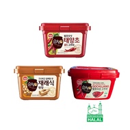 (Halal) South Korea Sajo Haepyo Gochujang Hot Pepper Sauce & Doenjang Soybean Paste 500g 韩国辣酱 大豆酱