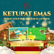 [NEW LAUNCH] Public Gold Bullion Bar 1g (Au 999.9) - Ketupat Raya 2026 PP0001LV