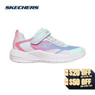 Skechers Girls Microspec Advance Oasis Point Shoes - 303657L-AQMT