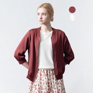 【ICare】水鑽點點緞面薄外套 - 2色(F) | 女薄外套 防曬外套