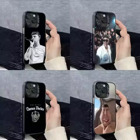 Q-Quevedo BUENAS NOCHES Phone Case For iPhone 17,16,15,14,13,12,Pro,Max,Plus,E,SE4,Air,Mini Black IM
