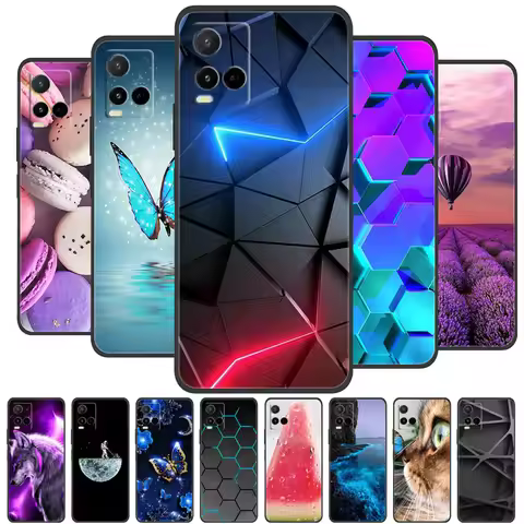 For vivo Y21 Y21S Y33S Case Silicon Back Cover Phone Case For vivo Y21 2021 Cases for vivo Y33S Y21 