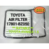 Toyota Air Filter 17801-BZ050 Toyota Avanza 1.5