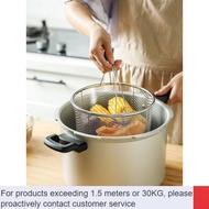 New🆚April Rice Cooker Steamer Stainless Steel Pot Rack Pressure Cooker Steamer Steamer Rice Low Sugar Artifact Draining