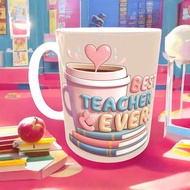 Best teacher Mug Design with Box 11oz Gift Mug
